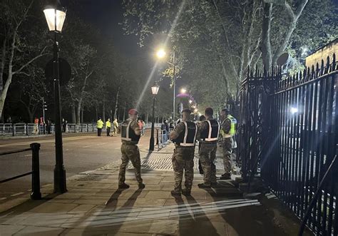 Man arrested outside Buckingham Palace with suspected weapon